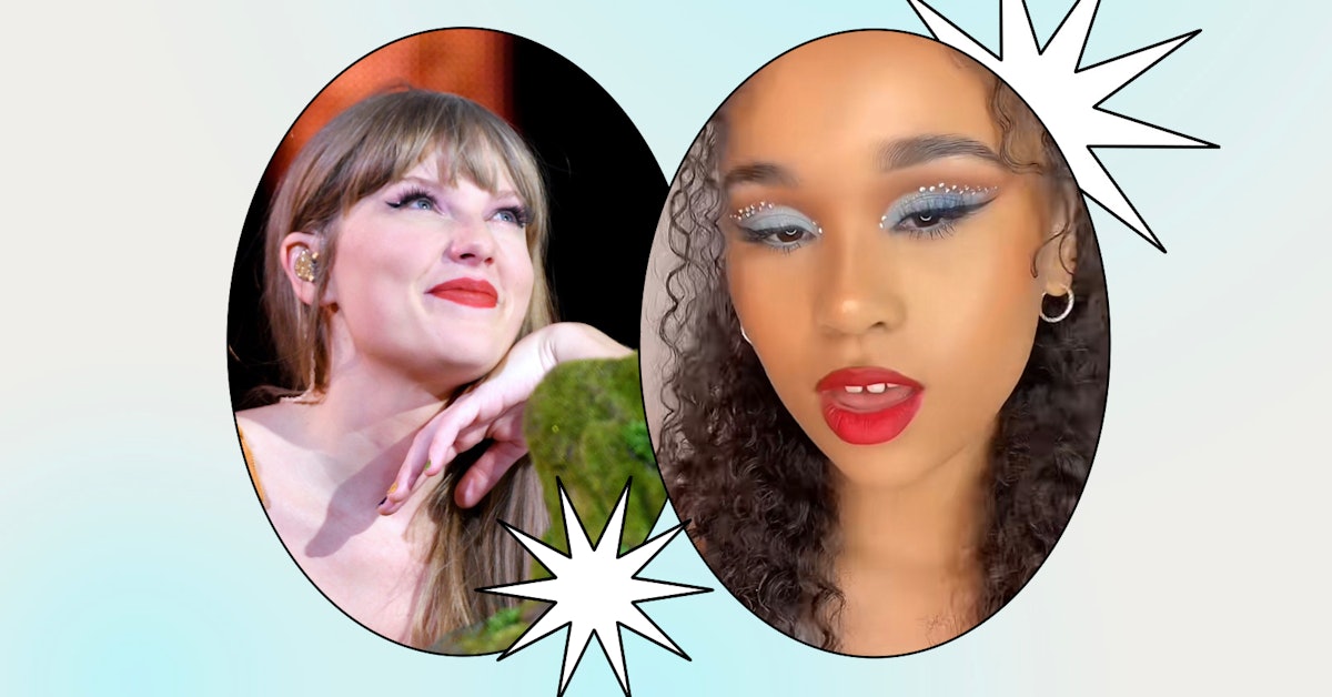 taylor swift with makeup