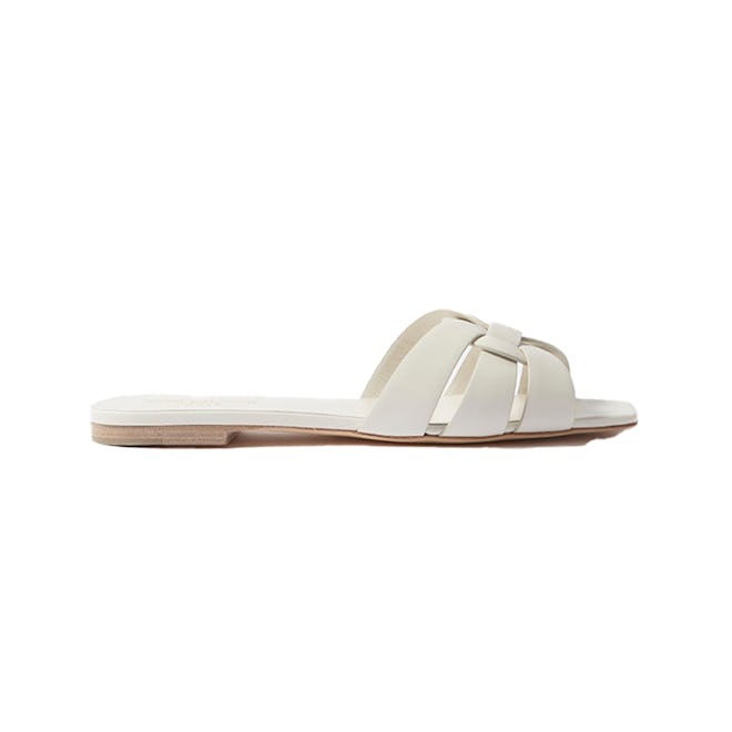 Saint Laurent Tribute Leather Sandals