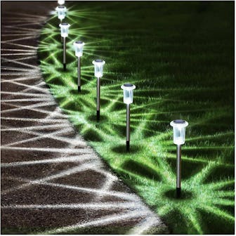 DenicMic Solar Pathway Lights 10 Pack