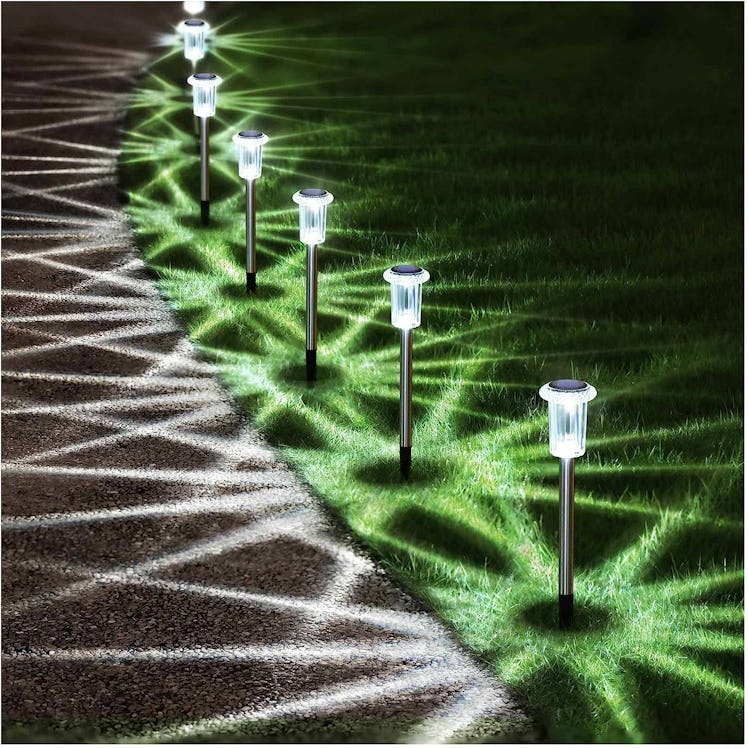 DenicMic Solar Pathway Lights (10-Pack)