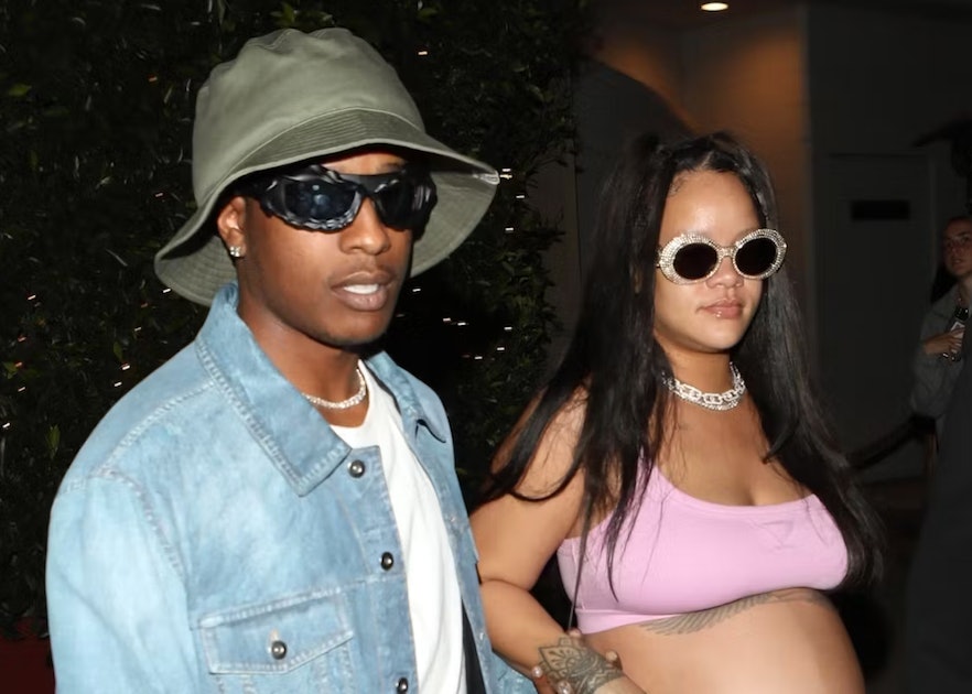 Rihanna Wore A Bra As A Shirt For Date Night With A$AP Rocky