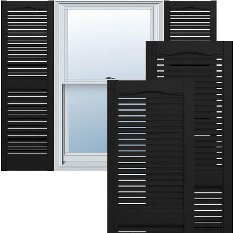 Ekena Millwork Open Louver Vinyl Shutters