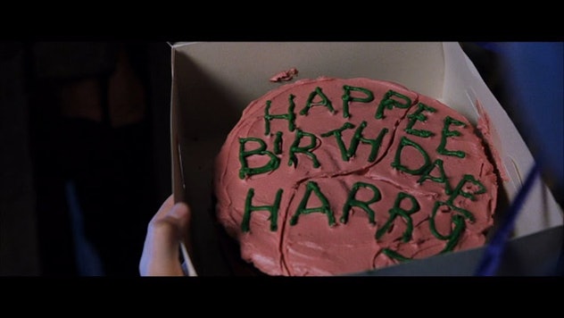 hagrid's birthday cake for harry