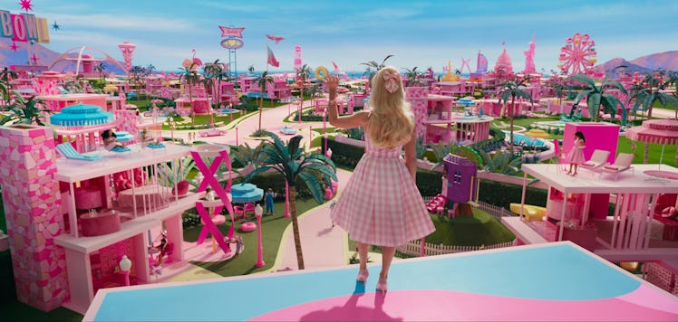 BarbieLand is ideal because it exists not as an actual town but as the Platonic ideal of the town. 