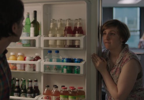 Lena Dunham on 'Girls.' Screenshot via Max