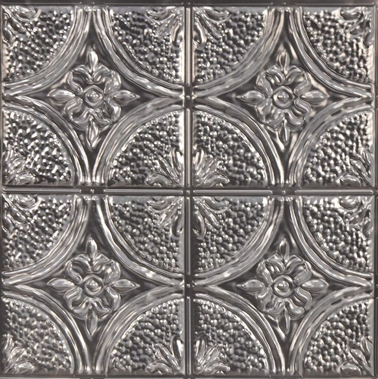 InHome Faux Tin Peel & Stick Backsplash Tiles