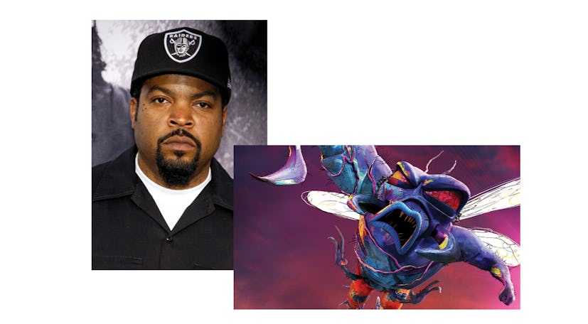 Ice Cube and his character Superfly from "Mutant Mayhem"
