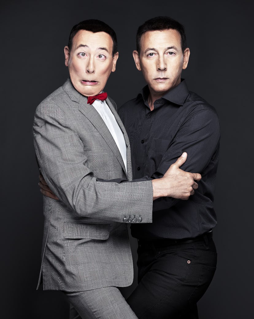 Pee-wee Herman and Paul Reubens photographed by Marco Grob