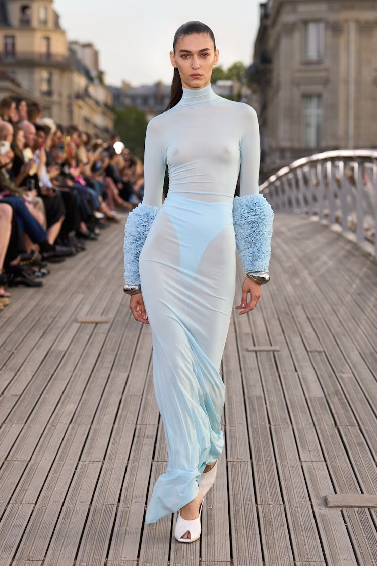 a look from alaia spring 2024 collection