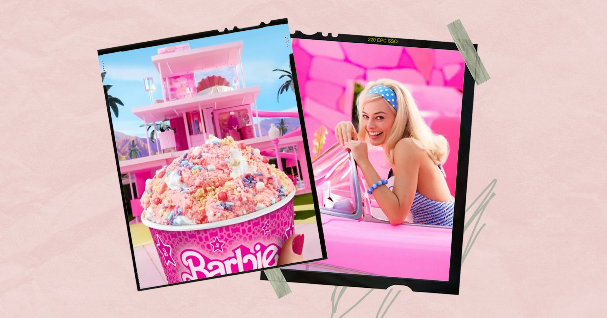 Cold Stone Creamery launched a 'Barbie'-themed dessert line.