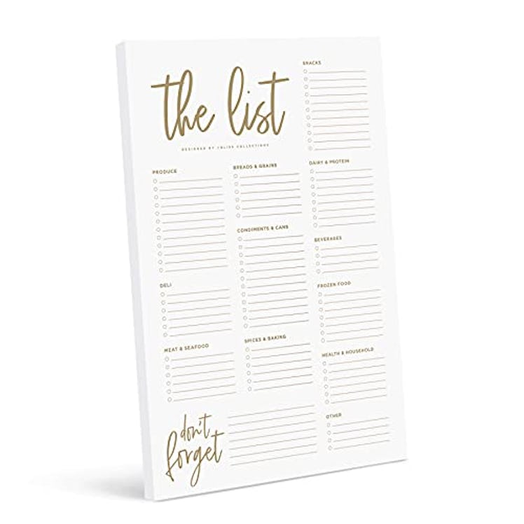 Bliss Collections Grocery List Pad