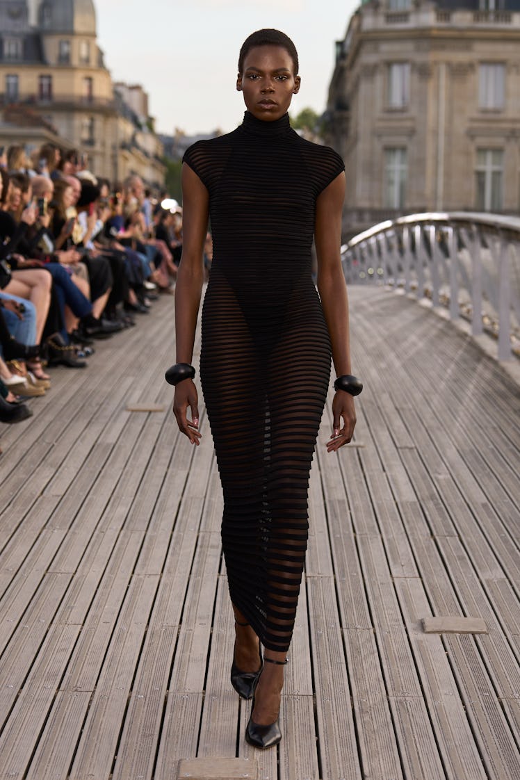 a look from alaia spring 2024 collection