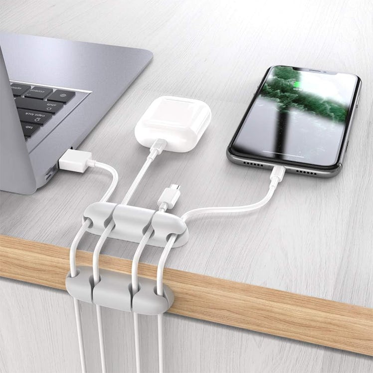 AhaStyle Desk Cable Holder (3-Pack)