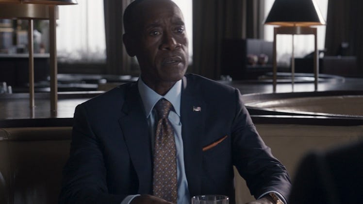 Could Rhodey’s tough love monologue actually be evidence of evil intent?