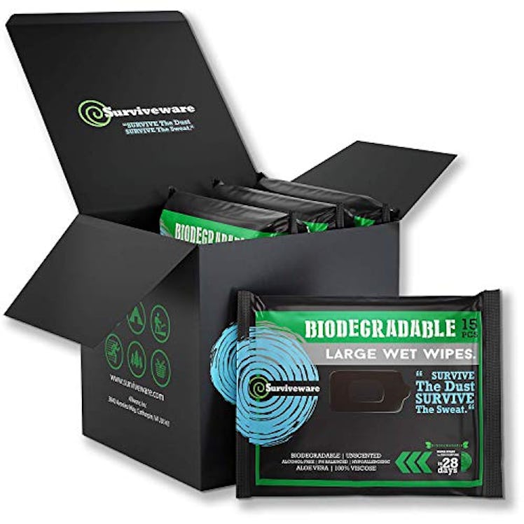 Surviveware Biodegradable Wet Wipes