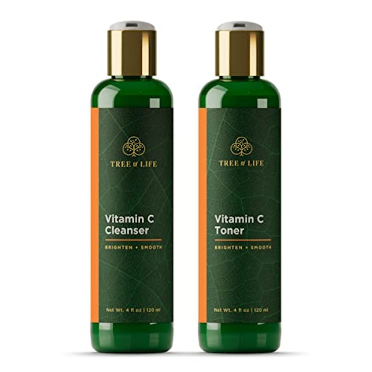 Tree of Life Vitamin C Brightening Toner and Cleanser