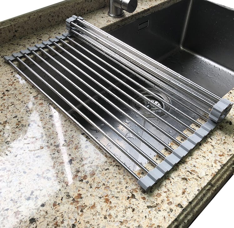 Tomorotec Roll Up Dish Drying Rack