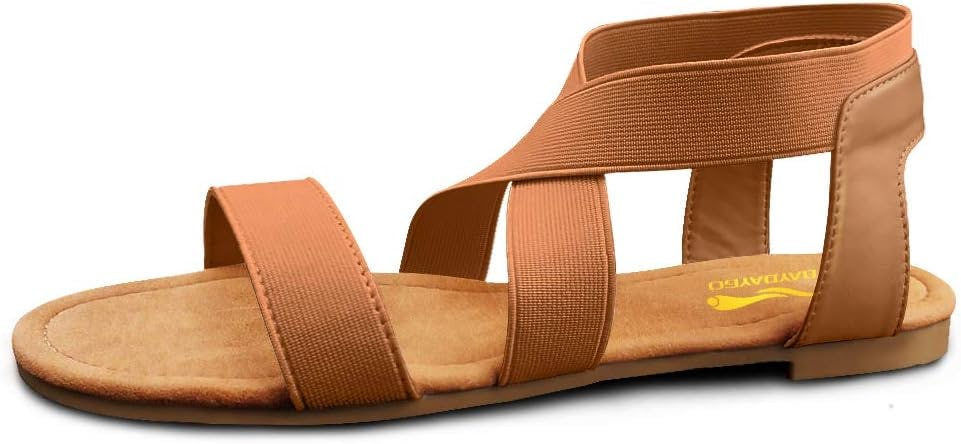 DAYDAYGO Elastic Flat Sandals