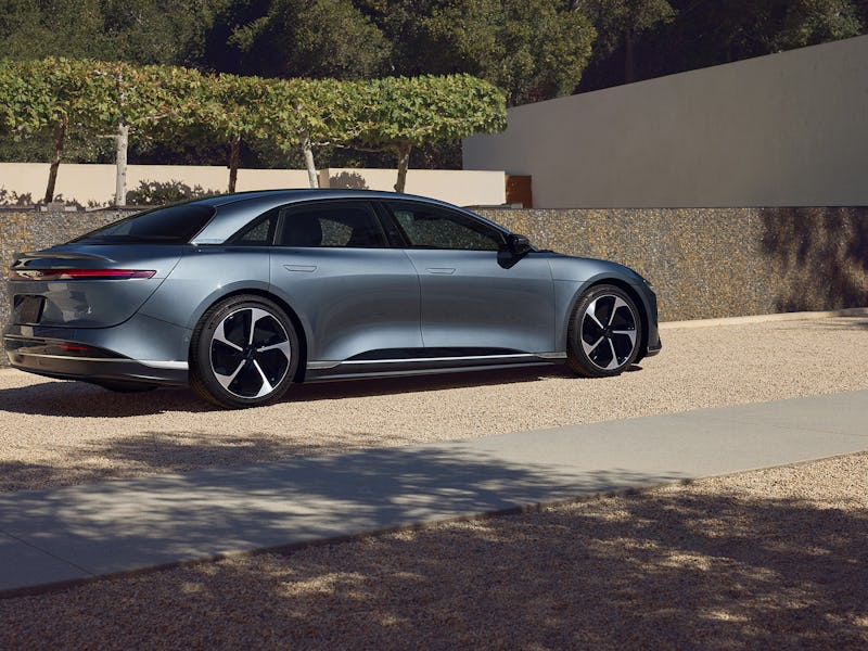 Lucid Air electric car.