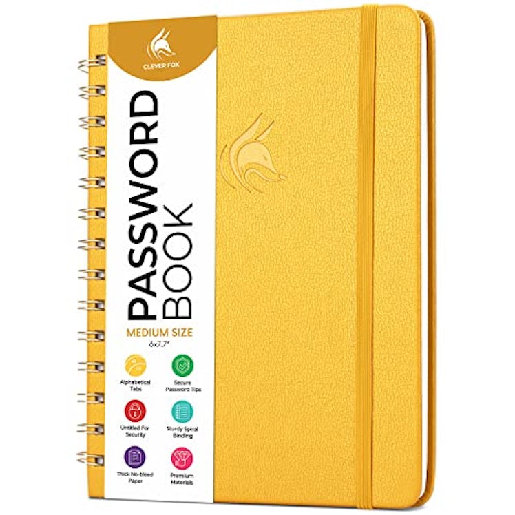 Clever Fox Password Book