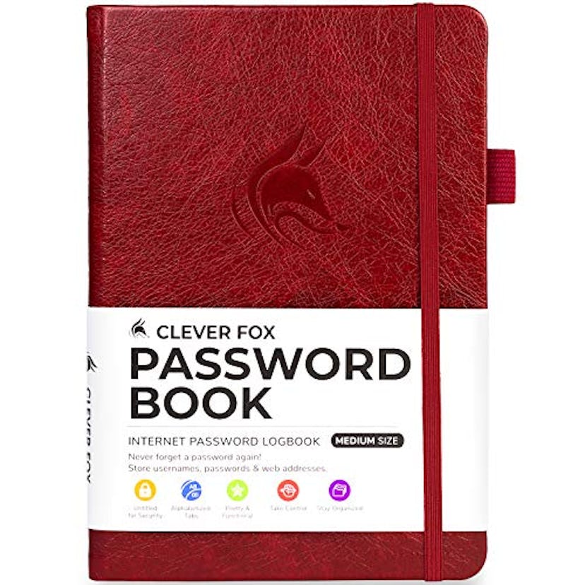 Clever Fox Password Book