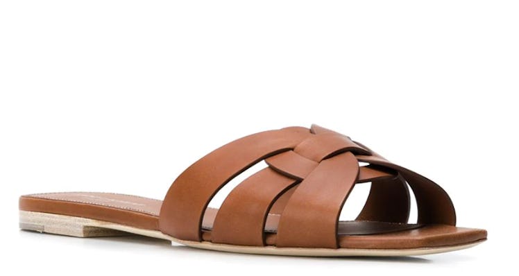 flat brown sandals