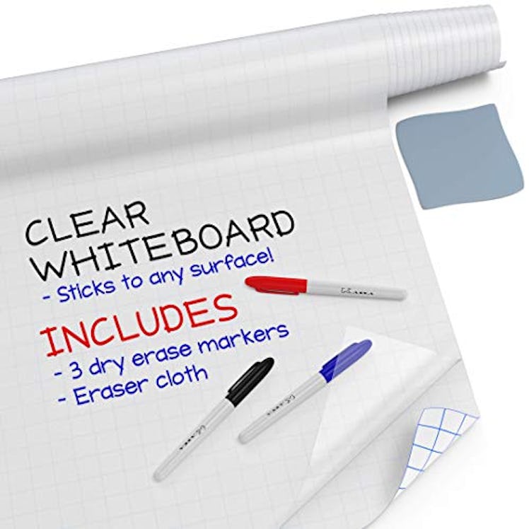 Kassa Transparent Adhesive WhiteBoard Sticker Roll