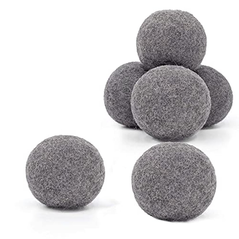 LARQUE Wool Dryer Balls (6-Pack)