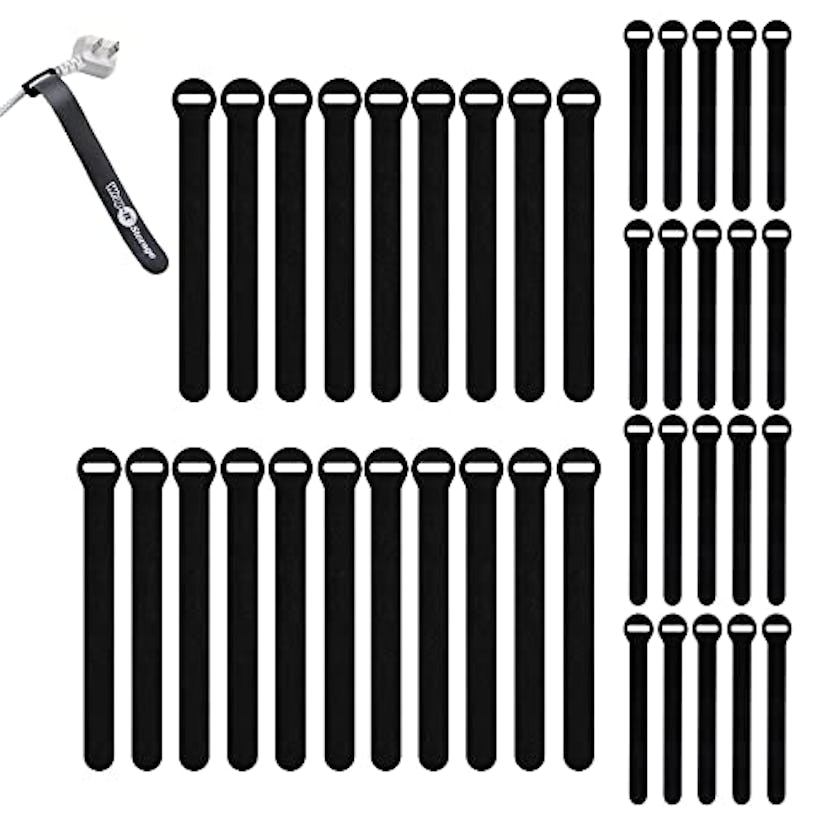 Wrap-It Storage Self-Gripping Cable Ties (40-Pack)