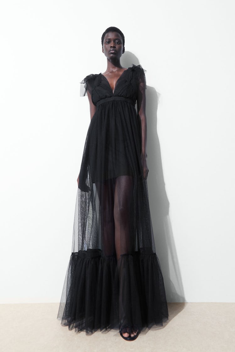 COS Sheer Tulle Dress