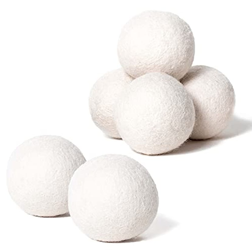 LARQUE Wool Dryer Balls (6-Pack)