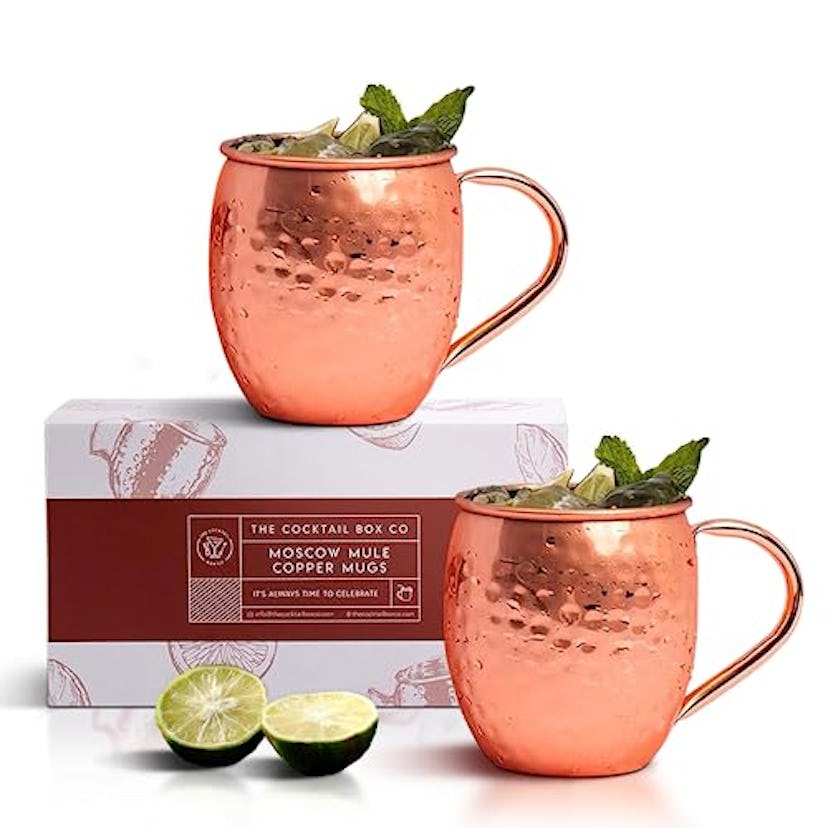 The Cocktail Box Co. Moscow Mule Mugs (2-Pack)