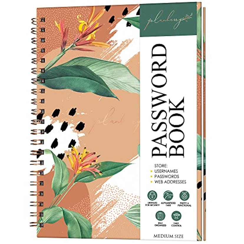 PLANBERRY Password Book