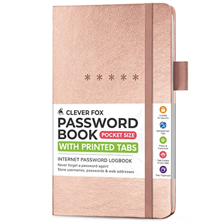 Clever Fox Password Book