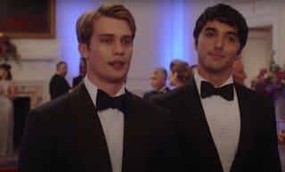 The trailer for the film adaptation of the popular romance novel, 'Red, White, and Royal Blue' is he...