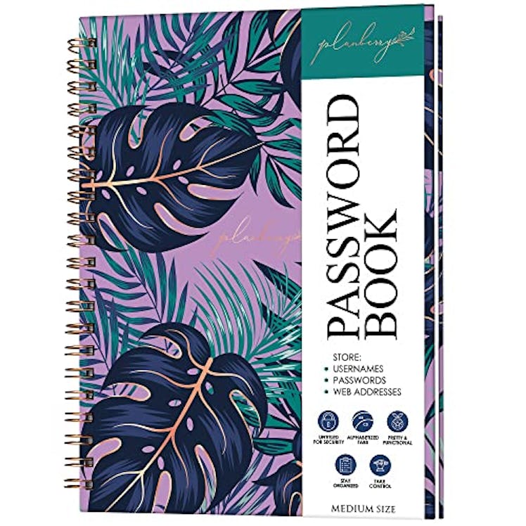 PLANBERRY Password Book