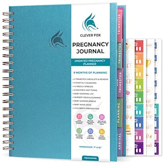Clever Fox Pregnancy Planner & Memory Book