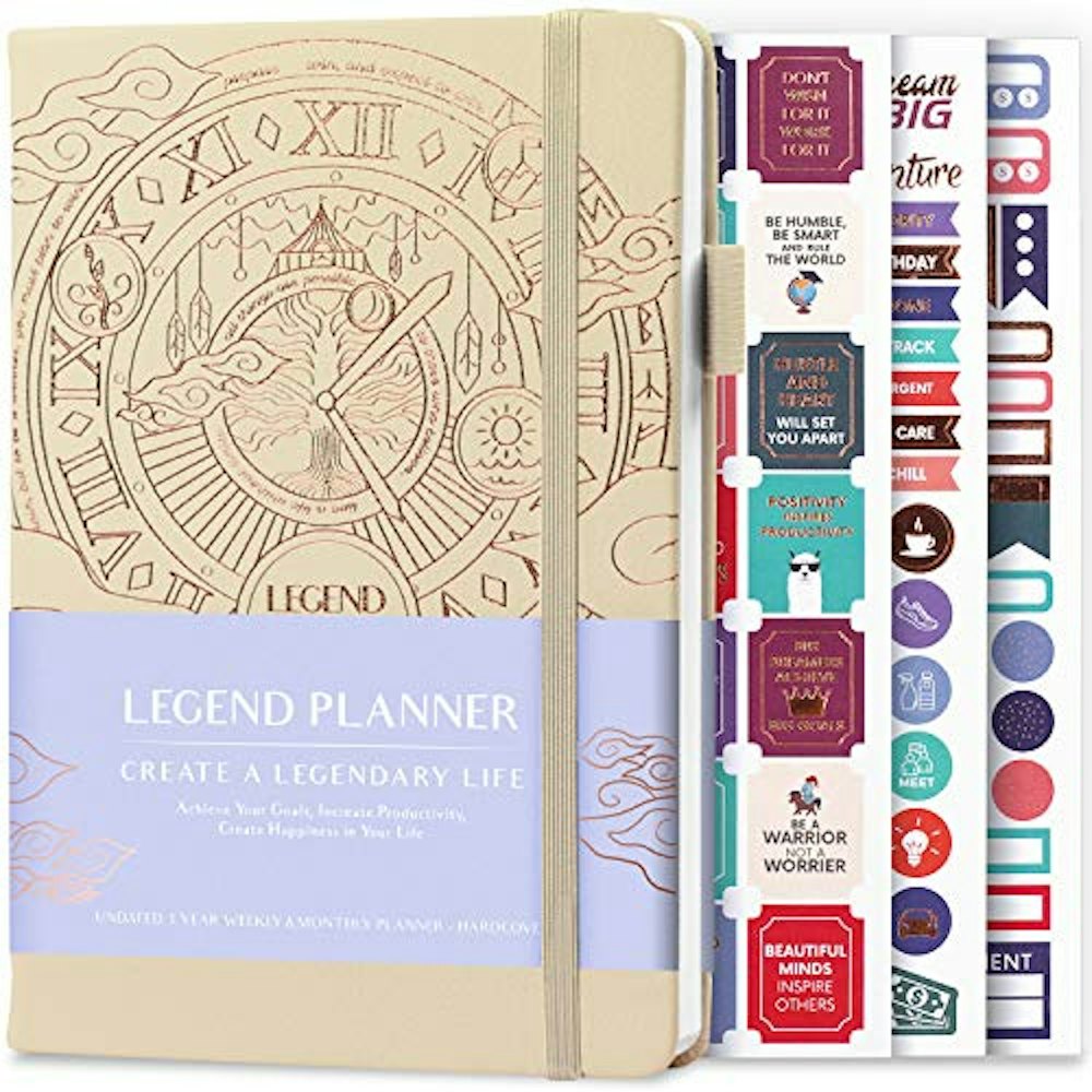 Legend Planner Deluxe Weekly & Monthly Life Planner