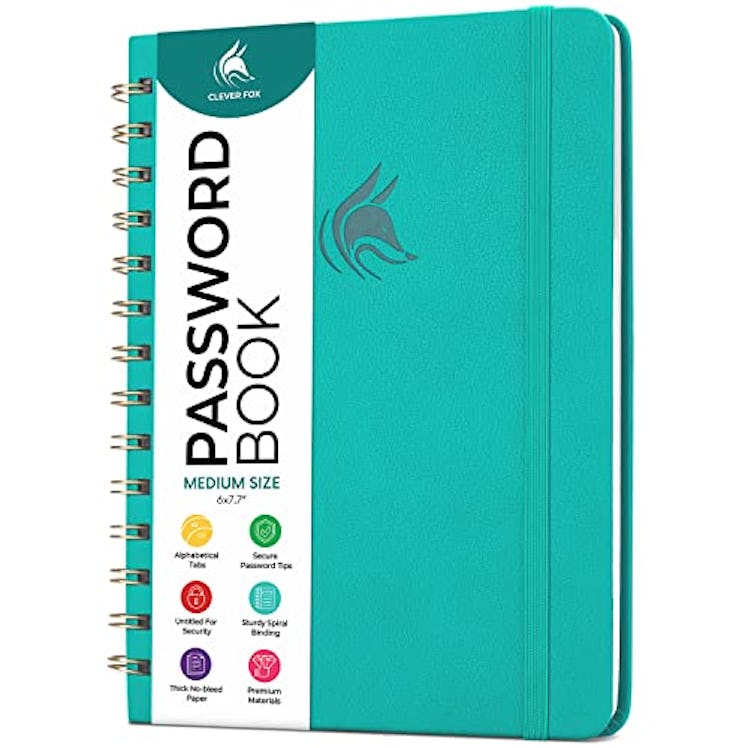 Clever Fox Password Book