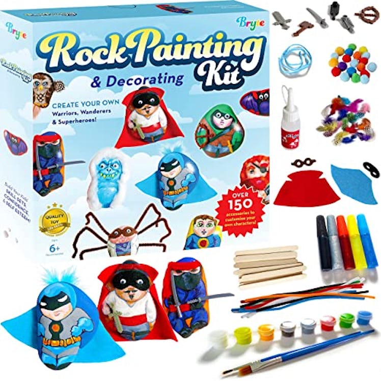 Bryte Rock Painting Kit for Kids