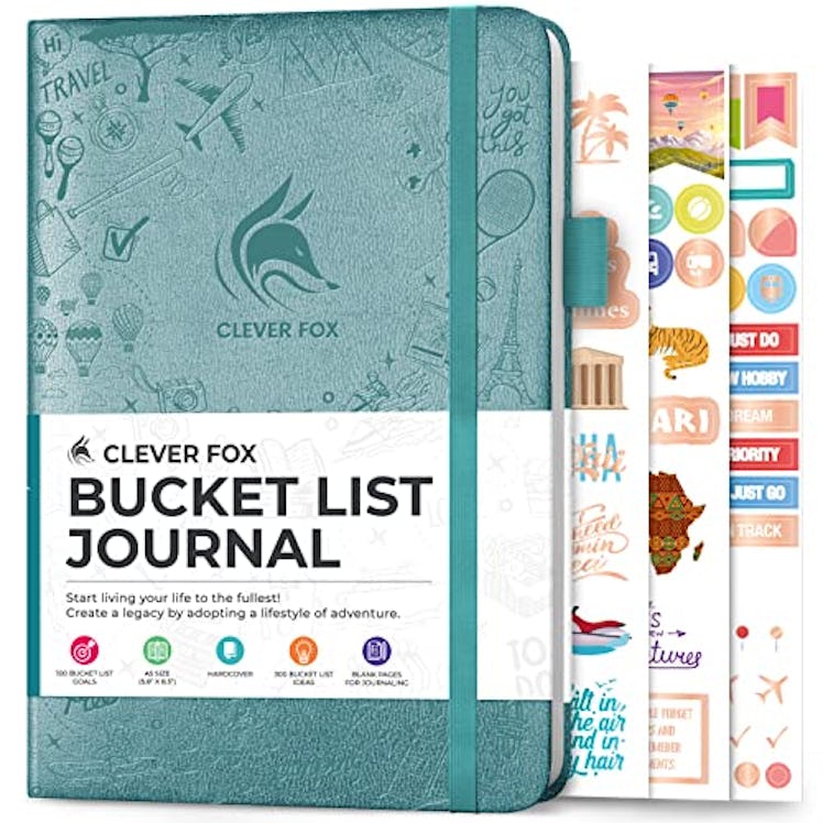 Clever Fox Bucket List Journal