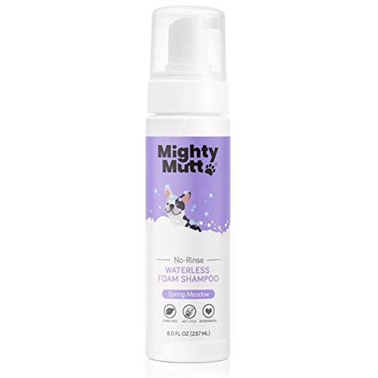 Mighty Mutt Waterless Foam Shampoo for Dogs