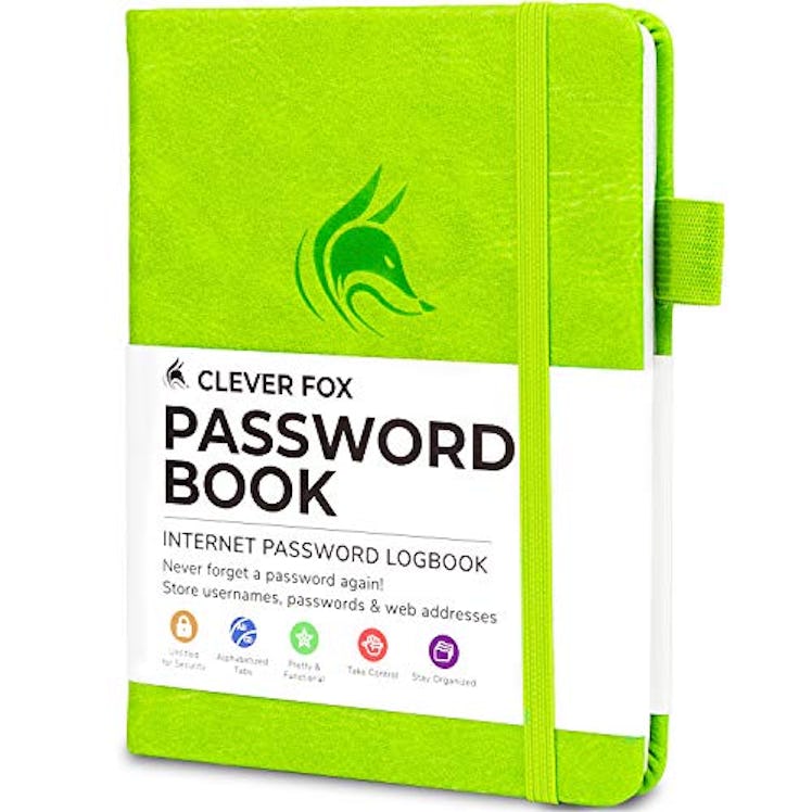 Clever Fox Password Book