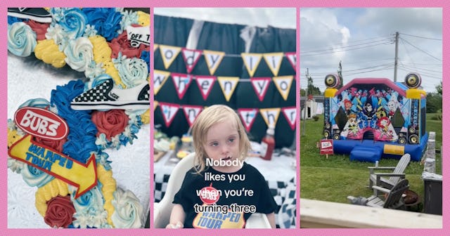 A couple threw their toddler a Warped Tour-themed birthday party and it is the best.