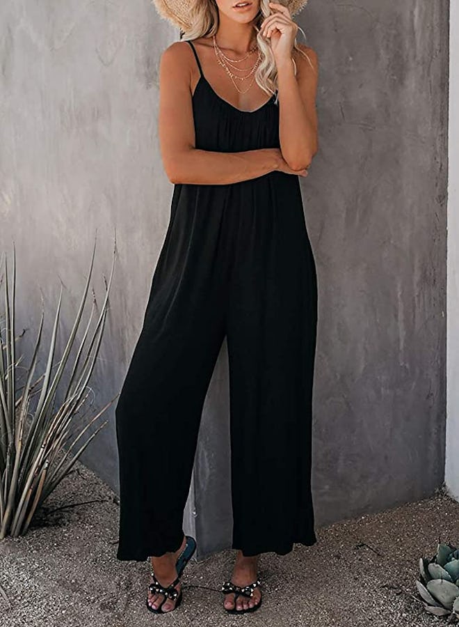 Happy Sailed Sleeveless Loose Jumpsuit