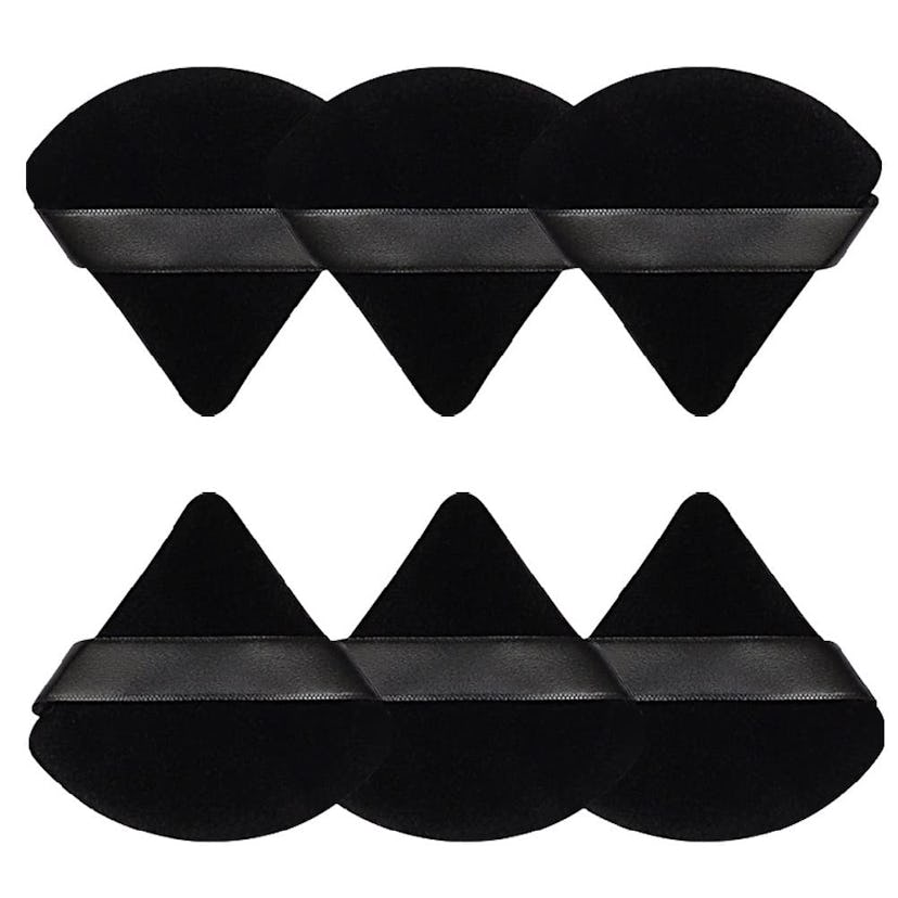 Pimoys Triangle Makeup Puffs (6-Pieces)