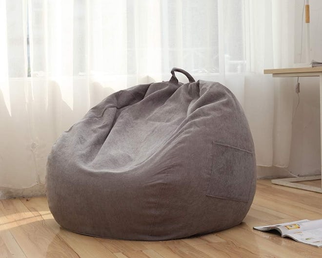 SANMADROLA Storage Bean Bag Chair