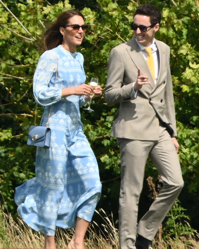  kate middleton and Lee Thompson at the Royal Charity Polo Cup 2023  