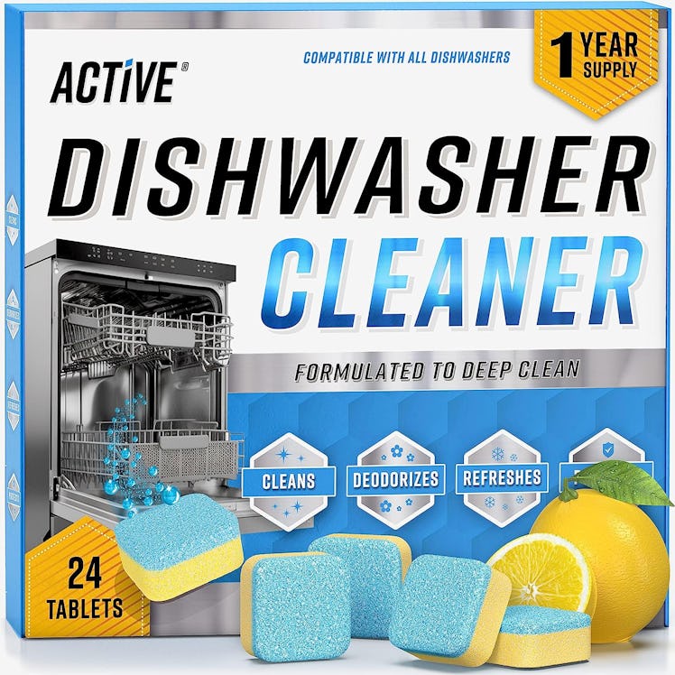 ACTIVE Dishwasher Cleaner and Deodorizing Tablets (24-Pack)
