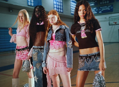 models in blumarine and marc jacobs' new campaign